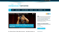 Desktop Screenshot of consciousreporter.com